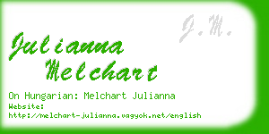 julianna melchart business card